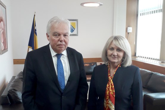 Predsjedavajuća Predstavničkog doma Borjana Krišto razgovarala sa ambasadorom Ruske Federacije u BiH